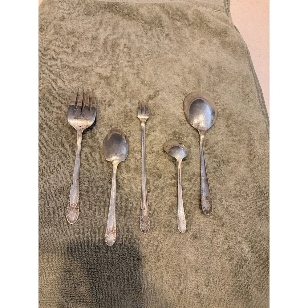 Vintage RADIANCE Silverplate Serving Set 5pc
